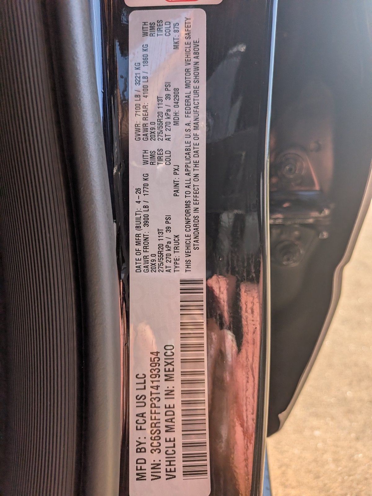 2026 RAM Ram 1500 RAM 1500 BIG HORN CREW CAB 4X4 5'7' BOX